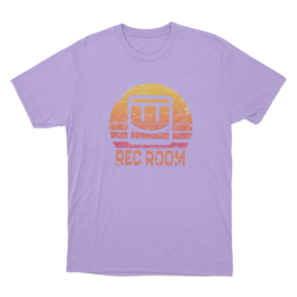 Distressed Retro Sunset Unisex T Shirt Purple Distressed Retro Sunset Unisex T Shirt Purple