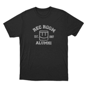 Rec Room Alumni Unisex T Shirt Black