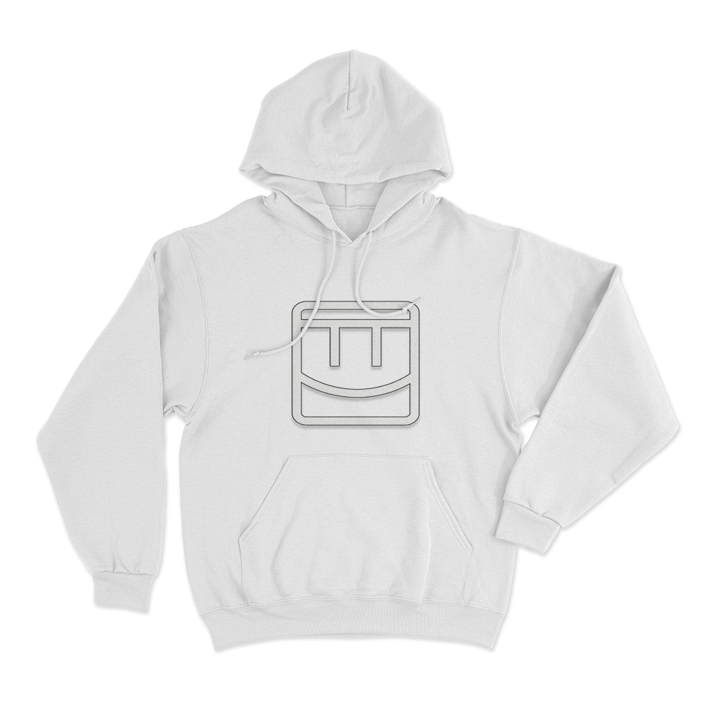Rec Room Classic Logo Unisex Hoodie White Rec Room Classic Logo Unisex Hoodie White