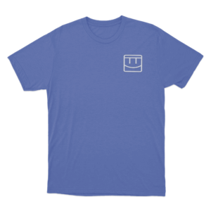 Rec Room Face Unisex T Shirt Blue