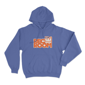 Rec Room Logo Unisex Hoodie Blue