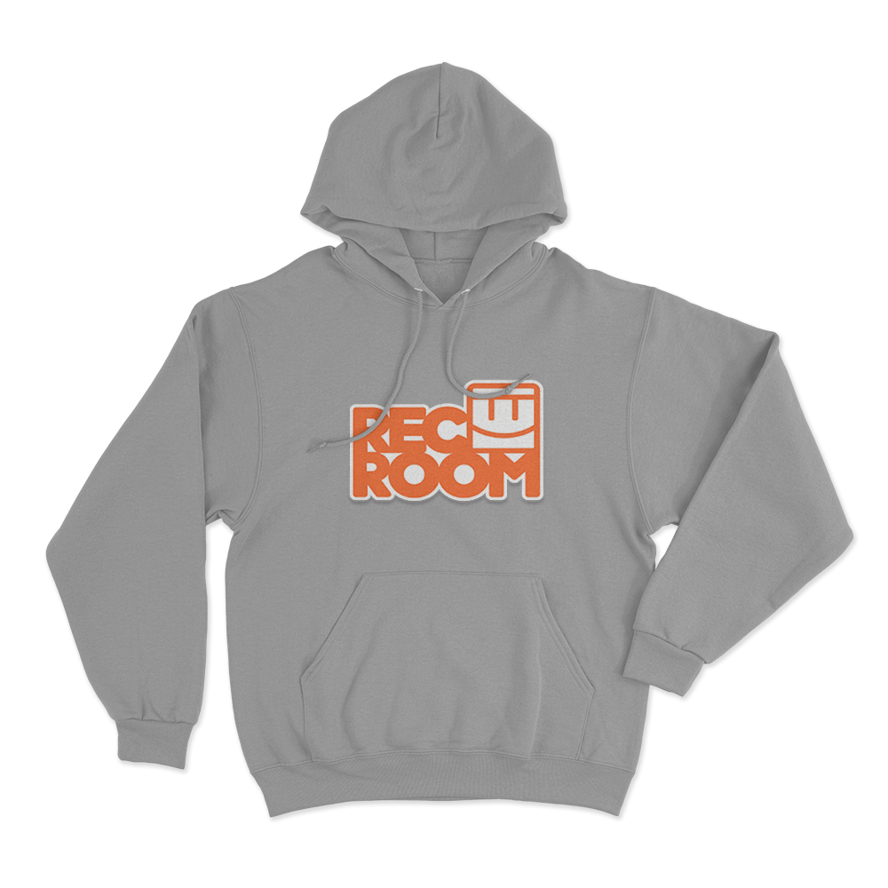 Rec Room Logo Unisex Hoodie Grey Rec Room Logo Unisex Hoodie Grey