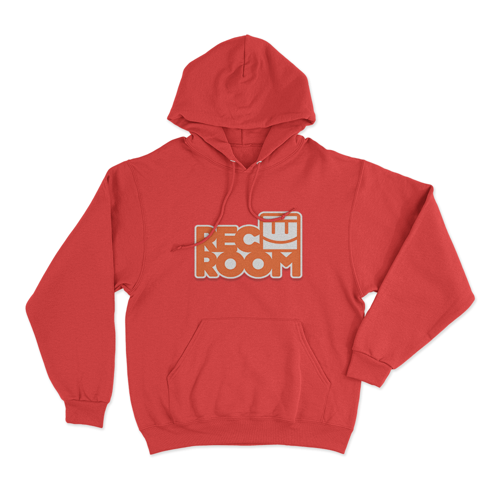 Rec Room Logo Unisex Hoodie Red Rec Room Logo Unisex Hoodie Red