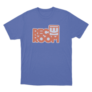 Rec Room Logo Unisex T Shirt Blue
