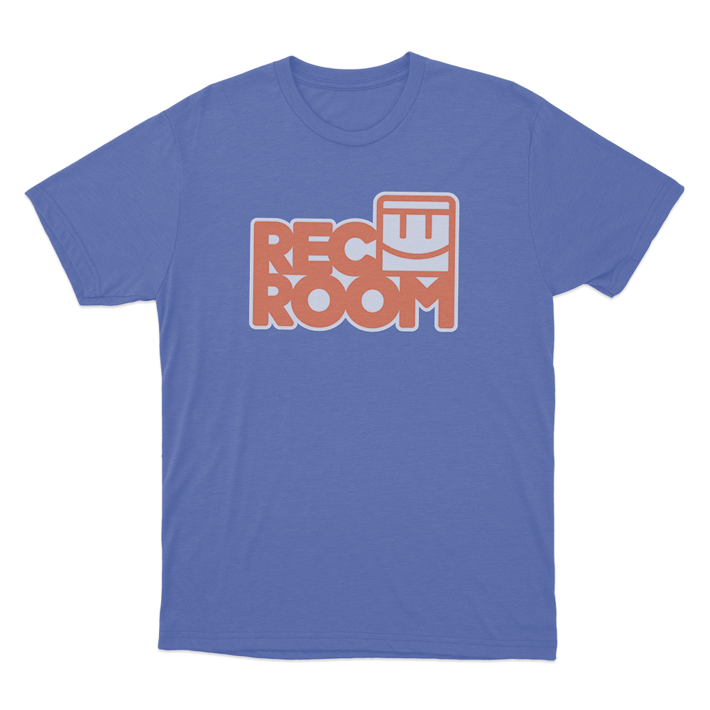 Rec Room Logo Unisex T Shirt Blue Rec Room Logo Unisex T Shirt Blue