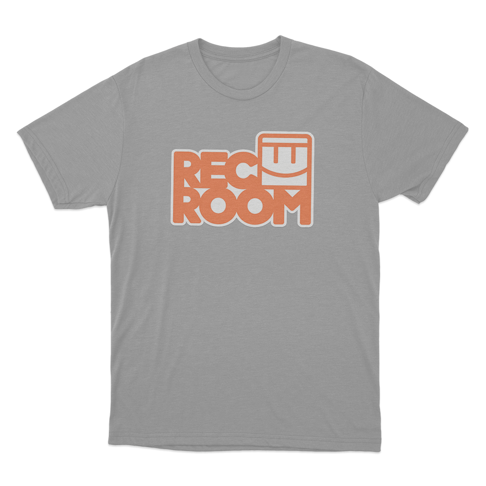 Rec Room Logo Unisex T Shirt Grey Rec Room Logo Unisex T Shirt Grey