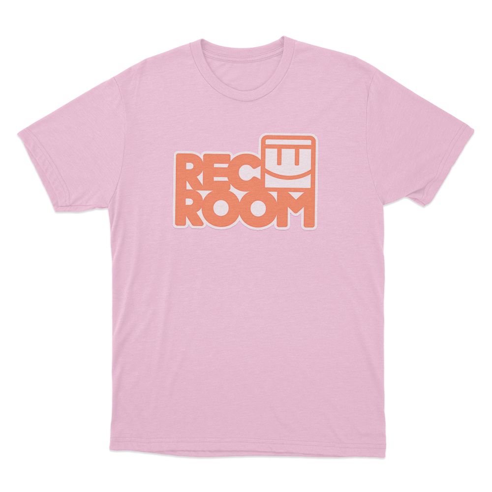 Rec Room Logo Unisex T Shirt Pink Rec Room Logo Unisex T Shirt Pink