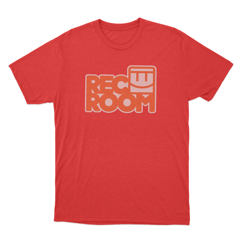 Rec Room Logo Unisex T Shirt Red Rec Room Logo Unisex T Shirt Red