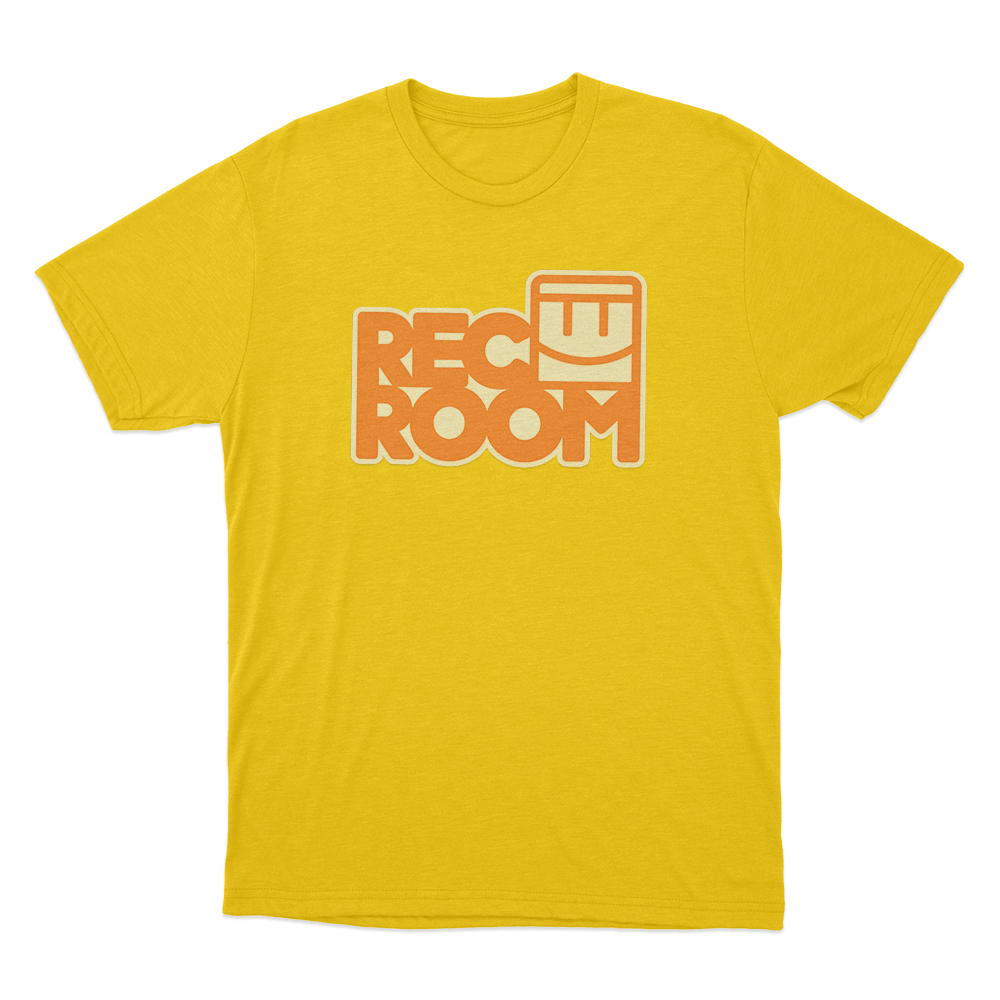 Rec Room Logo Unisex T Shirt Yellow Rec Room Logo Unisex T Shirt Yellow