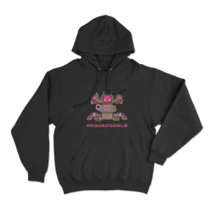 Rec Room Squadgoals Unisex Hoodie Black