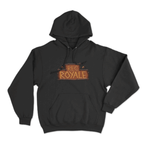 Rec Royale logo Unisex Hoodie Black 1