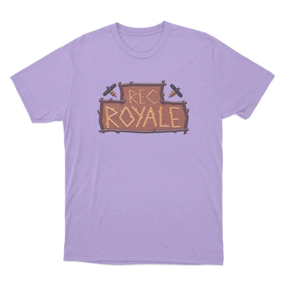 Rec Royale logo Unisex T Shirt Purple Rec Royale logo Unisex T Shirt Purple