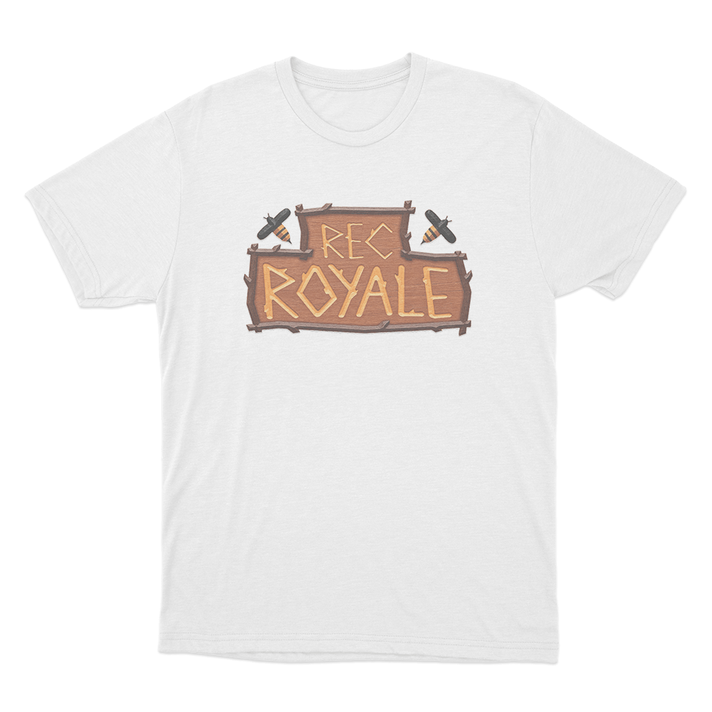 Rec Royale logo Unisex T Shirt White Rec Royale logo Unisex T Shirt White